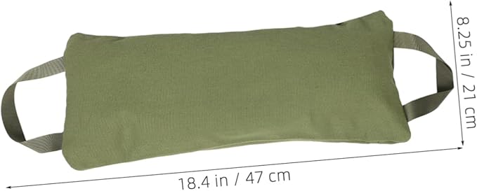 ibasenice Weightlifting Sandbag Canvas Fitness Hanging Bag Refillable Yoga Prop for Home Gym Leg Sculpting Workout Bag