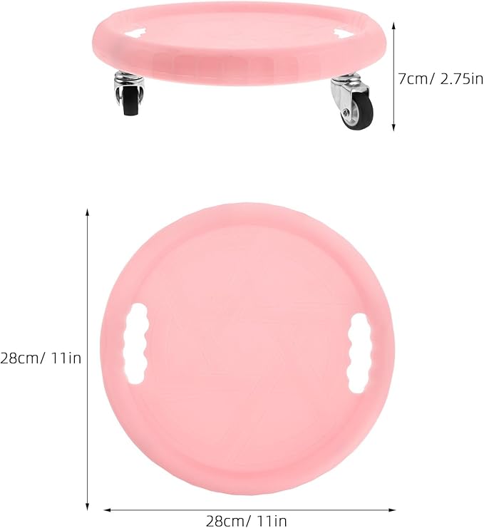 Ab Roller Wheel Core Muscle Training Exercise Wheel with Silent Smooth Rolling Fitness Slider Board for Home Workout Men Women