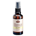 Fabulous Frannie Happy Healthy Massage Spritz Carrier Oils and Bergamot, Grapefruit and Ylang Ylang Essential Oils 2oz