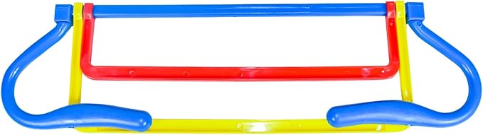 6 Pack Multicolor Agility Hurdles 4 Height Adjustable Speed Training Hurdles Fitness & Speed Training Equipment