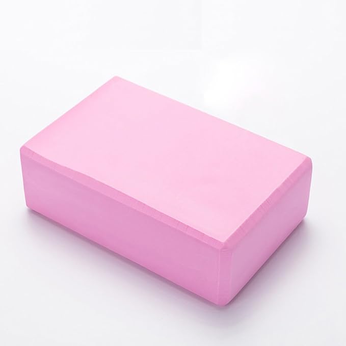 Set of 2 Yoga Blocks EVA Foam Exercise Bricks Provides Stability Balance and Support Improve Strength - 9 x 6x 3 inches