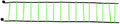 BAFOVY 16 Rung Agility Ladder, Adjustable Flat Plastic Rungs with Durable Nylon Straps, for Football Rugby Tennis Baseball Speed Training