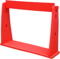 Agility Training Hurdle Speed and Agility Training Equipment Improves Coordination,Speed Ladders,Adjustable Height for Games, red