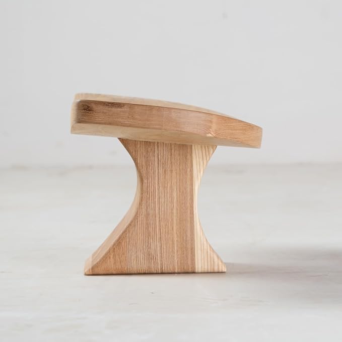 Meditation Bench,No Assembly Required Prana Yoga Meditation Stool,Wooden Kneeling Ergonomic Seiza Seat,Seiza Prayer Bench
