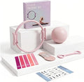 RosyWay Pilates Kit for Women-Pilates Ring and Ball Set, at Home Pilates Workout Equipment with Magic Circle,5 Resistance Bands, Ball,Elastic Bands-Beginner Valentine's