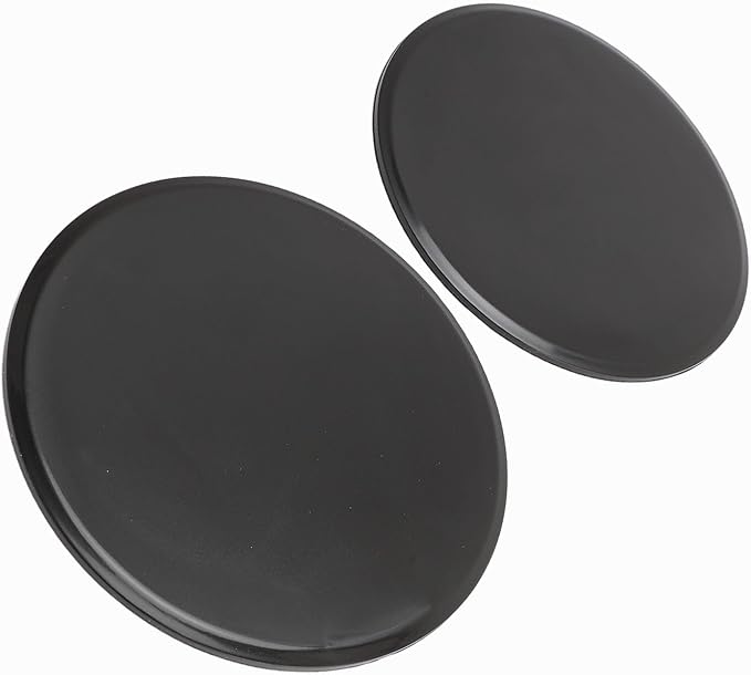 Dual Sided Core Sliders for Full Body Workout, 7 Inches 2 PCS, Portable ABS Fitness Equipment for Home Gym and Travel, Build Functional Core Strength