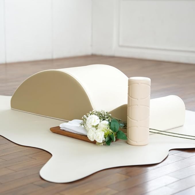 Spine Corrector, Pilates Spine Supporter, Cervical Correction, Ergonomic Curved Bio-Foam Design, Non-Slip, Light Weight