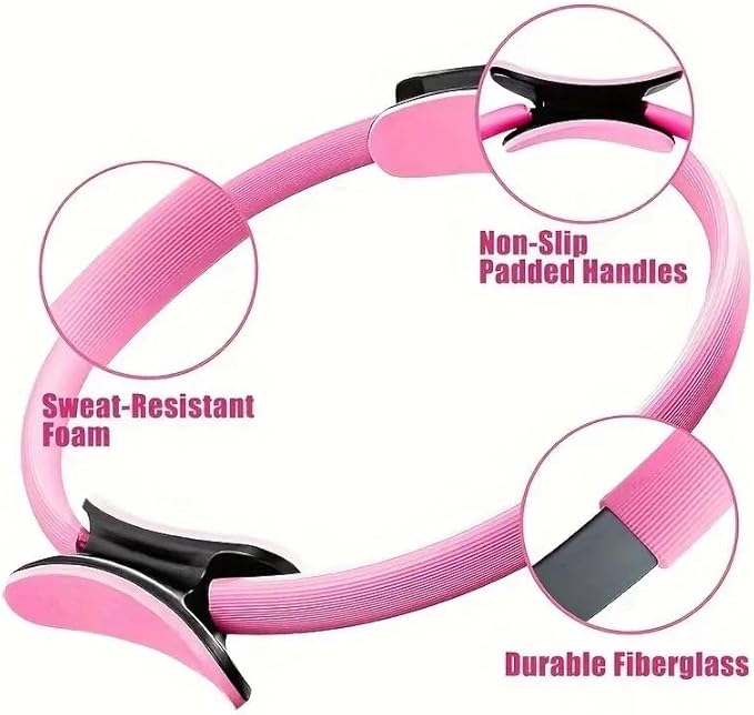 Pilates Essentials Kit for Women, Better Me Pilates Kit, 5-Piece Better Me Pilates Essentials Kit for Women, Booty Bands for Working Out Glutes Yoga Ball, Sculpt and Strengthen for Womens