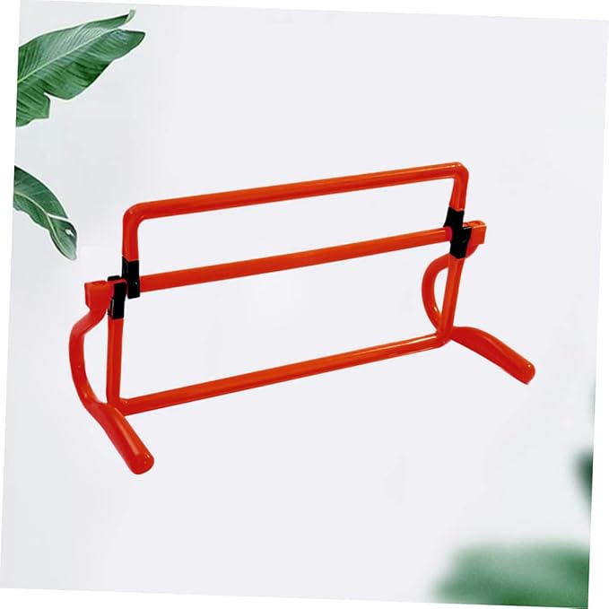 balacoo Removable Agility Hurdles for Soccer Training Detachable Fitness Equipment for Use Essential Football Training Accessories Red Exercise Barriers for Speed