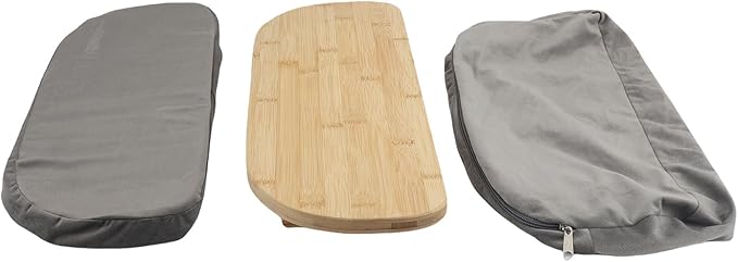 Meditation Bench, Folding Kneeling Meditation Stool, Removable Cushion Stool with Magnetic Locking Hinges, Ideal for Indoor & Outdoor Yoga & Prayer (Gray)