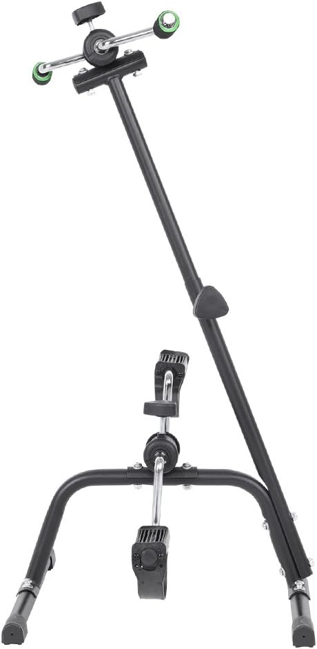 Pedal Exerciser, Hand Arm Leg and Knee Peddler, Adjustable Physical Therapy Leg Foot Pedal Exerciser, Compact Exercise for Legs and Arms Workout Fitness