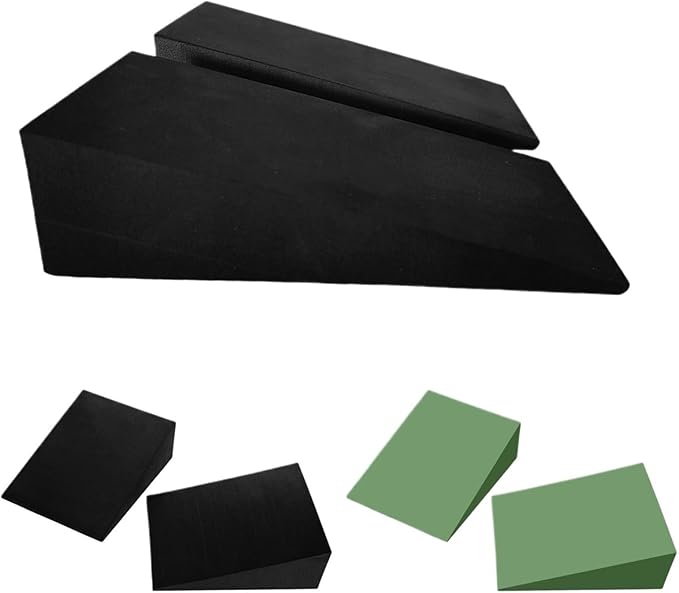 Yoga Foam Wedges 3Pairs Yoga Wedge Blocks EVA Foam Stretch Slant Boards Exercise Block Pilates Squats Fitness Accessories