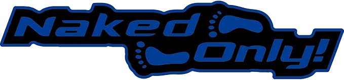 Naked Feet Only Decal Non-Slip EVA Foam Decal for Boat Gunwales & Ladders, 6mm Brushed Marine Grade Anti-Skid Adhesive Pads SeaDek Technology - Black/Bimini Blue