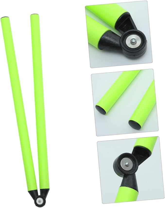 SUPVOX 3Pcs Football Training Sign Poles Agility Hurdles for Soccer Basketball Flexible Training Tools for Use Enhance Speed Agility Skills