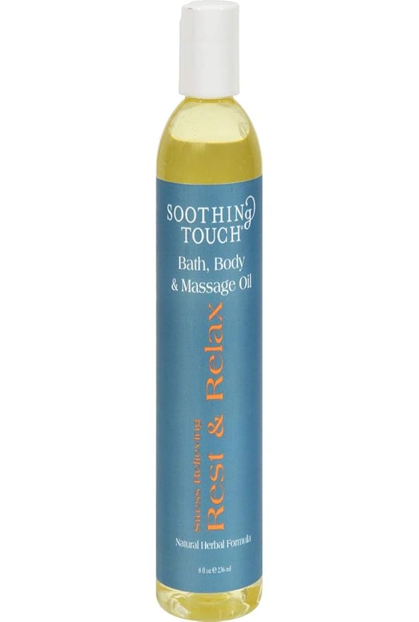 Soothing Touch Bath & Body Oil, Rest/relax - 8 Oz
