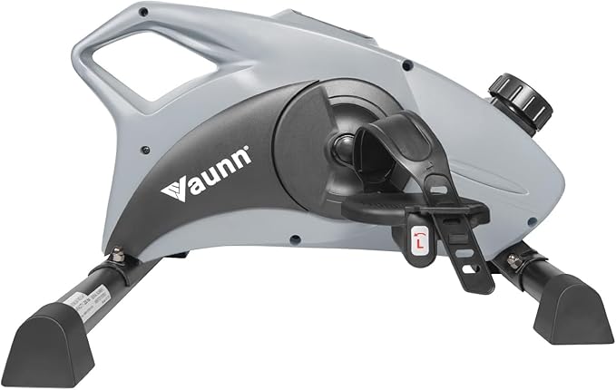 Vaunn Foldable Compact Professional Wrist Arm Leg Strengtheners Pedal Exerciser with Electronic Display for Indoor Exerciser and Physical Therapy