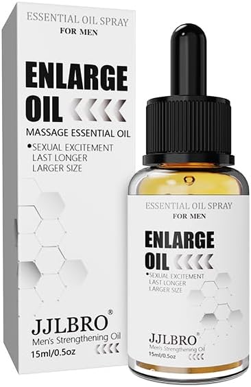 Male Enhancement Oil, Body Gel for Private Part, Men's Re-Vitalize Enlargement Cream, Enhance Size and Performance – Get Bigger Thicker and Stronger (STRENGTENING Oil)
