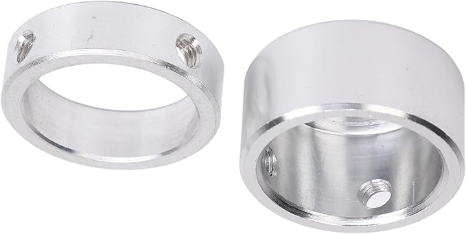 Durable 1-Inch Aluminum Handle End Cover for Fitness Equipment - Lightweight, Easy to Install, and Protective Attachment for Strength Training Machines