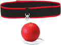 Boxing Reflex Ball Headband Adjustable Headband Boxing Gear Reflex Ball on String with Headband for Fitness MMA Kids Adults