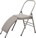 Yoga Chair,Thickened Auxiliary with Lumbar Support,It is Easier,for Home Office Dining Indoor Outdoor(Color3)