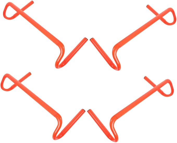 PRETYZOOM 4pcs Training Hurdles Lightweight Agility Equipment for Preschool Indoor Outdoor Use Safe Stable Design Enhances Coordination Jumping Skills for Boys