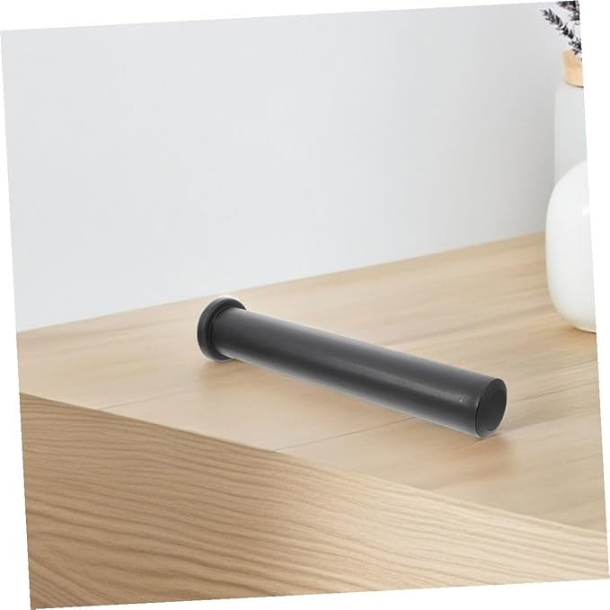 Gym Barbell Adapter Flat Head Sleeve Φ48*200mm Fitness Barbell Attachment Plastic Converter for Weight Plate Adjustment Strength Training Equipment