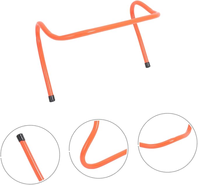 4pcs Plastic Agility Hurdles 15cm Speed Training Equipment for Soccer Football Track Agility Drills Sports Hurdle Set