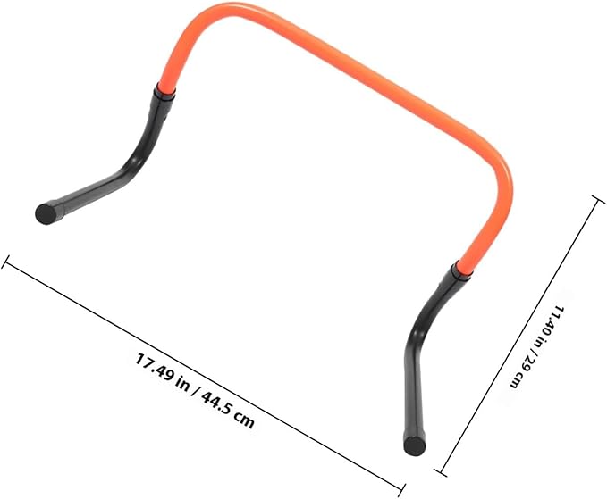 Plastic Agility Hurdle Adjustable Height 2-Level Small Speed Hurdles for Soccer Youth Football Agility and Speed Drills
