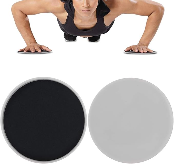 DAN&DRE 2PCS Exercise Sliding Disc, Fitness Core Slider, Sports Full Body Training