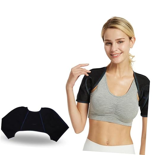 NOLITOY Invisible Shoulder Massager Heat Pad Heating Pad for Shoulders Magnetic Therapy Body Massager Equipment