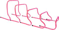 5 Pack Agility Speed Training Hurdles Detachable Agility Training Hurdles Sports Practice Equipment for Athletes, Soccer Football Training Equipment Hurdle Rack 5 Pieces