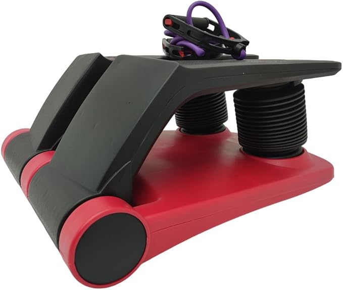 INTBUYING Steppers for Exercise Stair Stepper Stepper Climber Fitness Machine with Resistance Bands Stair Stepper Exercise Equipment Mini Stepper with 220LB Loading Capacity