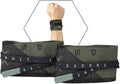 PICSIL Adjustable Wrist Support, Premium Fabric Weightlifting and Yoga Sweat Bands for Gym, for Women and Men, 1 Pair