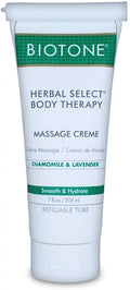 Biotone Herbal Select Massage Products Body Therapy Creme, 7 Ounce