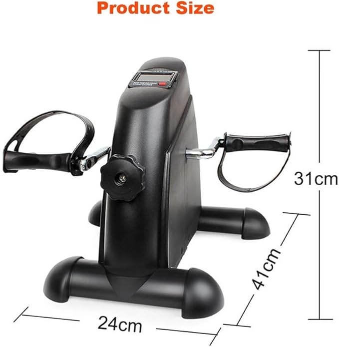 Pedal Leg Exerciser, Mini Equipment Exercise Bike for Elderly, Half-Length, Upper and Lower Limbs, Hand Legs