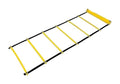 Sportime Agility Ladder Single Wide Rungs, 29-1/2 Feet x 16-1/2 Inches, Yellow/Black