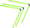 SUPVOX 3Pcs Football Training Sign Poles Agility Hurdles for Soccer Basketball Flexible Training Tools for Use Enhance Speed Agility Skills