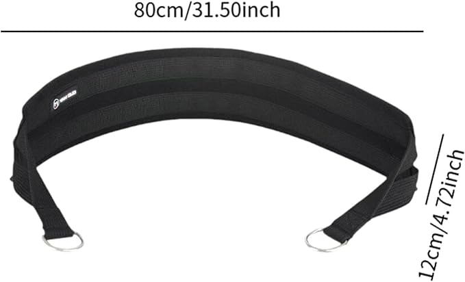 Generic Yoga Pilates Sling Strap for Pilates Reformer Machine, Yoga Fitness Stretching Back Bend Assist Belt