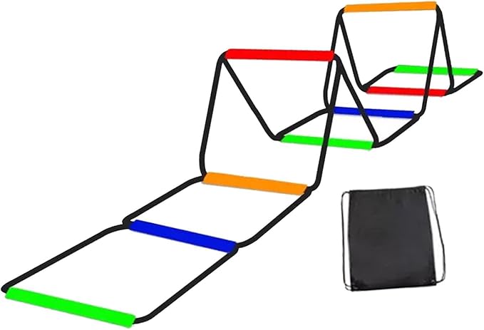 Portable Agility Ladder for Soccer and Volleyball Workout