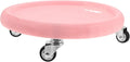 Toyvian Ab Roller Wheel and Slide Pads for Exercise, Rose Core Abdominal Exerciser with Silent Gliding, Home Gym Equipment for Abs and Core Strength Training