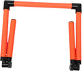 TOYANDONA Agility Training Hurdles for Speed Enhancement and Jump Drills Equipment for Soccer Basketball and Track Athletes Versatile Hurdle for Boys and Girls