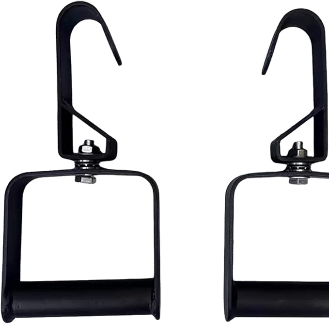 2X Pull up Handles Exercise Machine Attachment Non Slip LAT Pulldown Handle for Strength Training Resistant Bands
