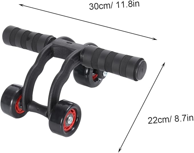 Toyvian Ab Wheel for Sit up Exercise Portable Abdominal Muscle Fitness Equipment Inner Thigh Workout Roller Push-ab Roller Machine