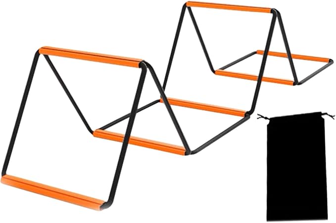 Football Agility Ladder Workout Ladder Coordination Folding Stairs with Carry Bag Training Equipment Agility Training Ladder