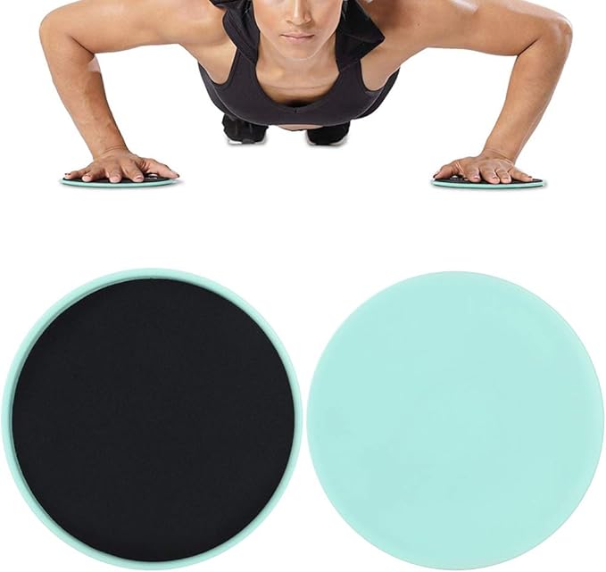 DAN&DRE 2PCS Exercise Sliding Disc, Fitness Core Slider, Sports Full Body Training