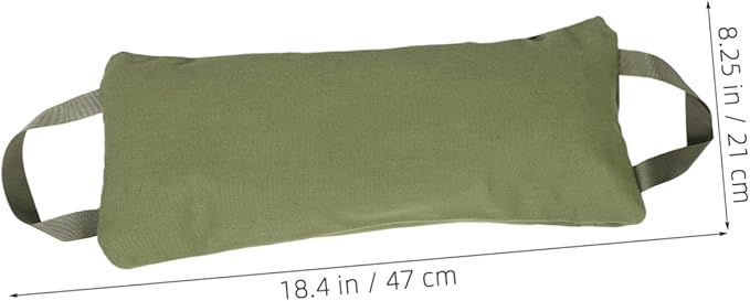 Mikikit 1pc Empty Sandbag for Fitness Training Versatile Weight Bag for Yoga and Strength Exercises Canvas Material Unfilled for Custom Weight Great for