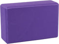 Yoga Block - Unsupported Latex Eva foam - Soft non slip surface with bevel for yoga, pilates, meditation - Yoga accessories for stability, balance and deep stretching