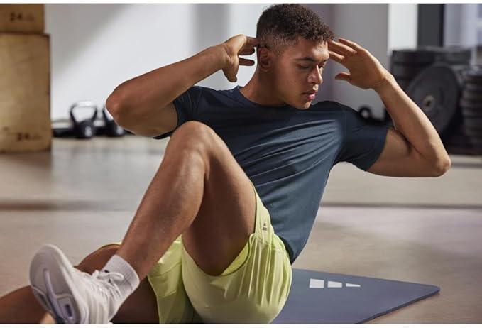 adidas Fitness Mat - Lightweight - Non Slip Yoga Mat, 7mm or 10mm