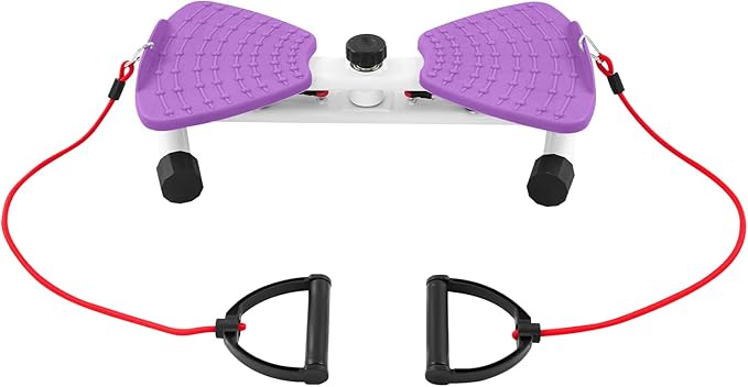 Waist Twister Machine Exercise, Adjustable Exercise Twist Board Twist Board for Exercise, Noiseless Ab Twister for Home Gym Equipment, Anti-Slip Home Gym Workout Equipment for Women Belly Fat
