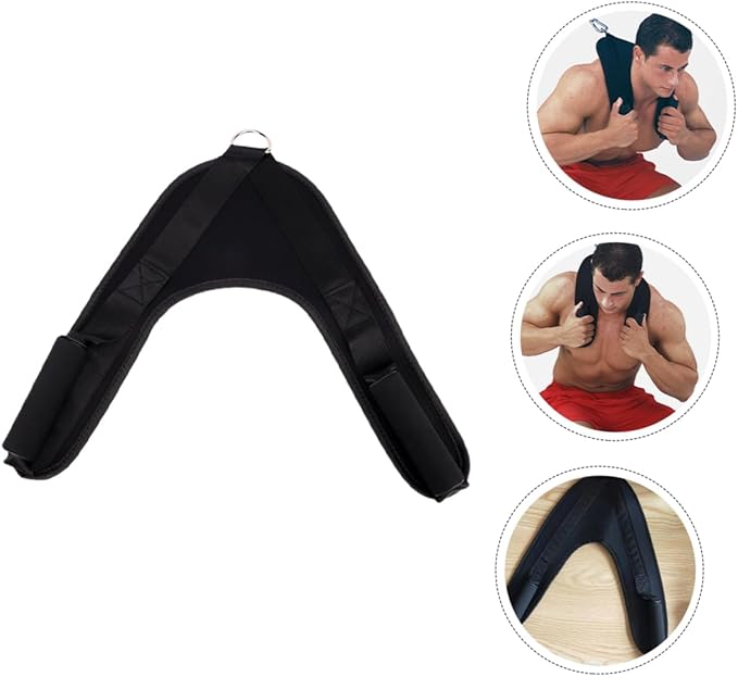 Convenient Shape Abdominal Exercise Strap Fitness Equipment Cable Machine Attachment for Core Strength Training Gym Ergonomic Handle for Comfortable Grip